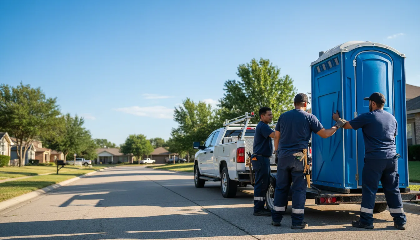 Portable Toilet Rental in Saybrook, IL near me